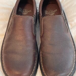 Dr. Martens Men's Dark Brown Leather Loafers